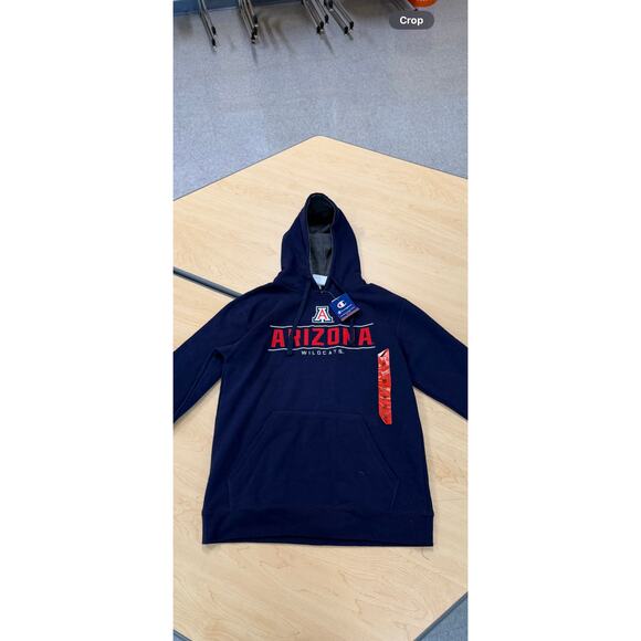 Champion Arizona Wildcats Hoodie Navy Blue Men’s Medium NWT - Picture 1 of 4